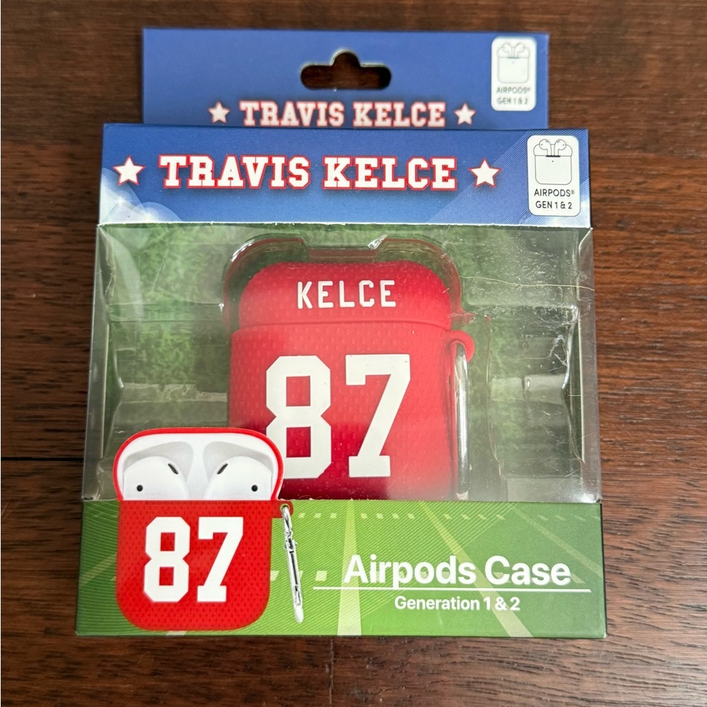 Travis Kelce 87 AirPods Case (Gen 1/2) - KC Chiefs - Taylor Swift - Swiftie